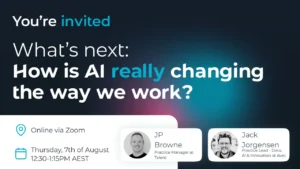 Webinar: How is AI really changing the way we work?