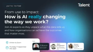 Webinar: How is AI really changing the way we work?